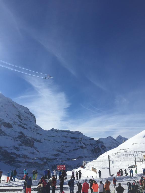 Ferienwohnung Im Gruenen Grindelwald Exterior foto